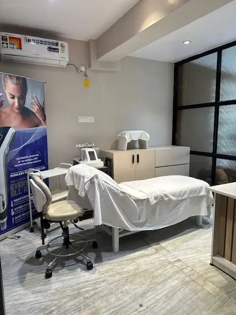 Skin treatment suite at Facematic